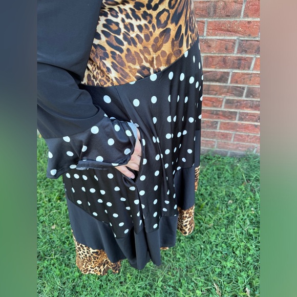 Leopard Polka Delight 🐆 ⚫️ ⚪️ - Picture 3 of 5